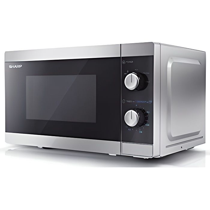 Sharp Micro-onde YC-MS01U-S 20L 800W - Argent