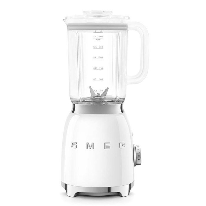 SMEG Blender Années 50 - 1.5 Litre 800W Blanc BLF01WHEU