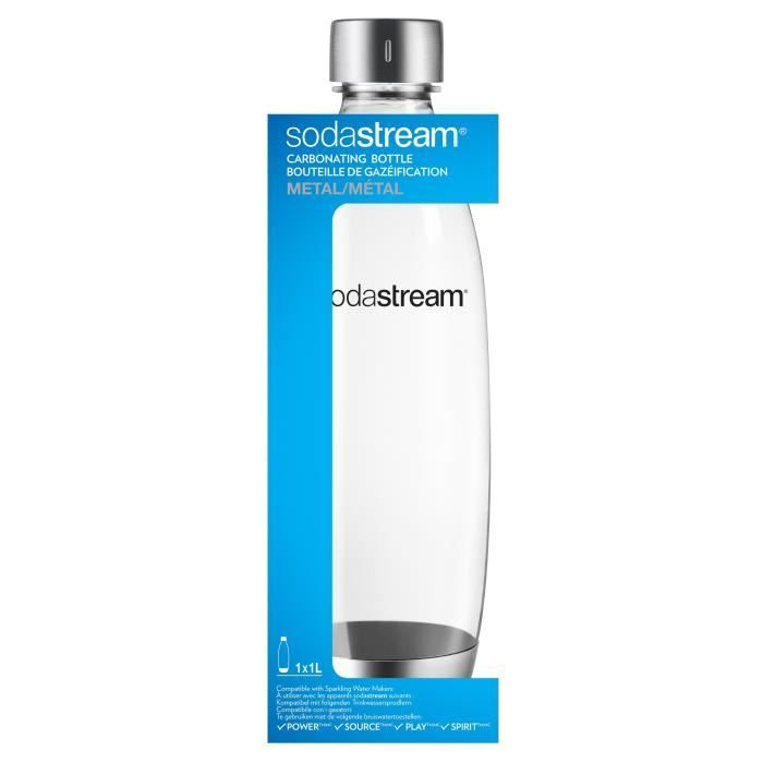 SODASTREAM - Bouteille de gazéification grand modèle base métal FUSE