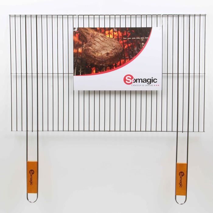 GRILLE SUR PIEDS 68*40CM