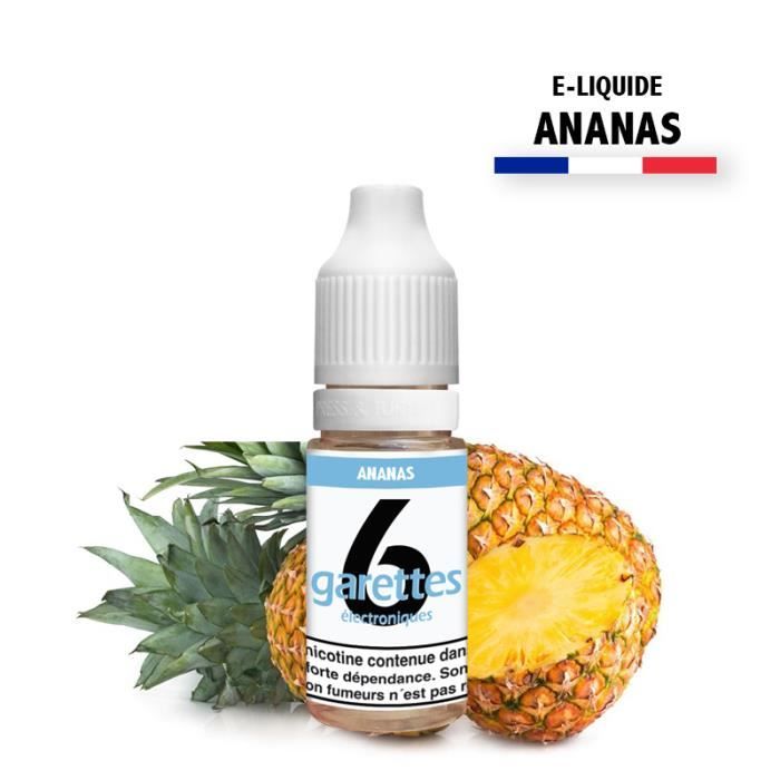 E-liquide 10ML saveur ANANAS sans nicotine (e-liquide id : PROD1) - (1x10ML)