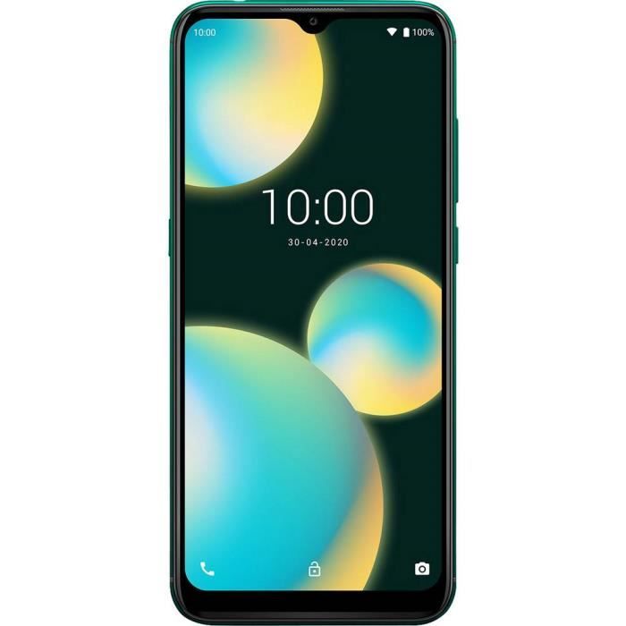 Smartphone double SIM 4G WIKO VIEW4 LITE WIKVIEW4LITEDEGST 32 Go 6.52 pouces (16.6 cm) double SIM Android™ 10 13 Mill. p