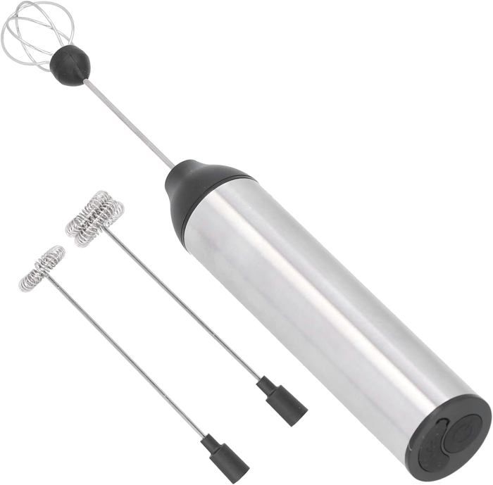 Mousseur à Lait électrique Portable Rechargeable - 3 Vitesses Pour Café, Latte, Cappuccino, Matcha Ou Chocolat Chaud