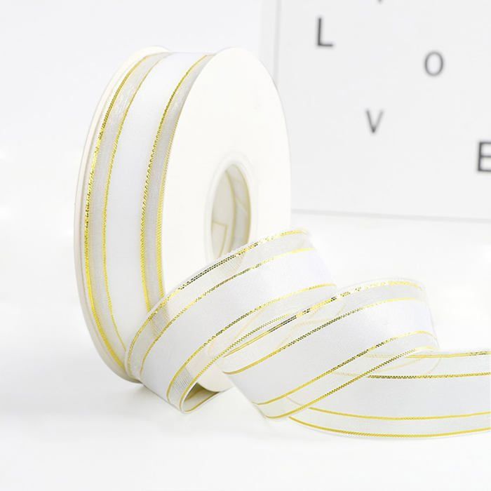 Ruban Cadeau, Blanc, 5 Mm, 500 M | Acheter En Ligne Sur Buttinette - Loisirs Créatifs