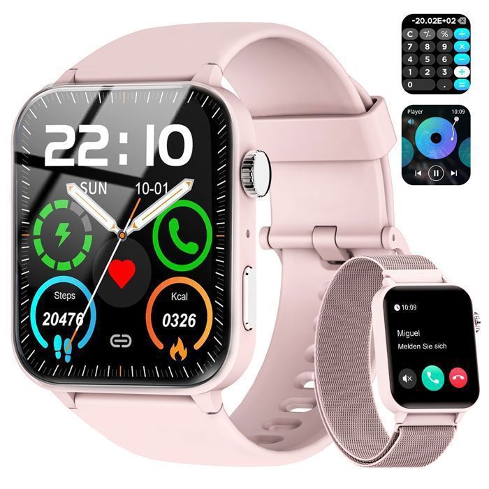 Cdiscount Montre Apple ConnectÃ©e Femme Smartwatch Montre ConnectÃ