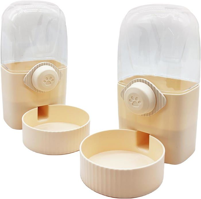 Meilleurs prix pour Bouteille deau pour lapin distributeur deau automatique suspendu furetensemble dabreuvoir 33oz (couleur café au lait eau)