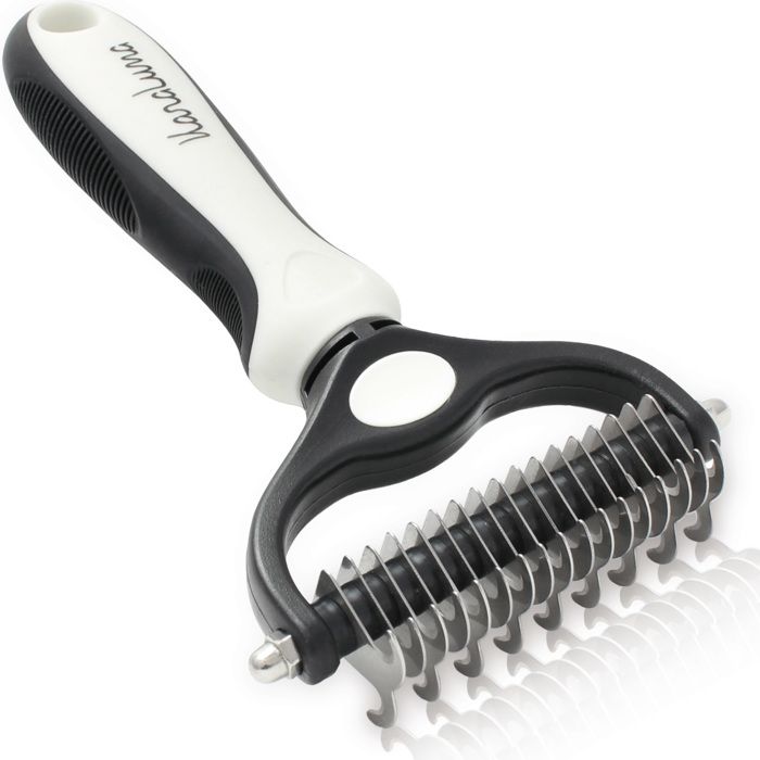 Meilleurs prix pour Brosse sous-poil - KaraLuna - Brosse démêlante chien - Peigne sous-poil - Brosse toilettage chat - Brosse désépaississante