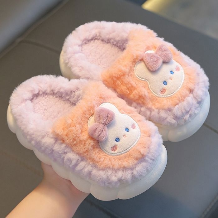 Chaussons Enfant Dinosaure - Pantoufles Hiver Chaudes - Semelle Antidérapante - Intérieur Polaire