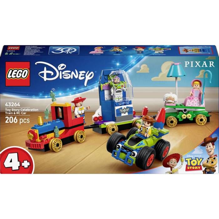 43264 LEGO® DISNEY Train de fête et la voiture RC de toy Story