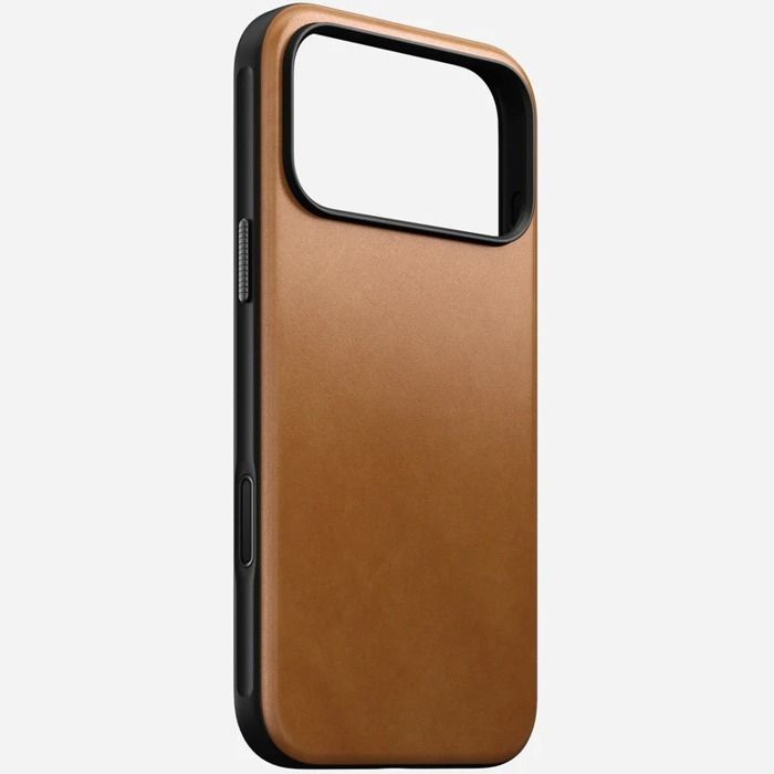 Coque - NOMAD - Modern Leather - iPhone 17 Pro Max - Beige Claire - Compatible MagSafe