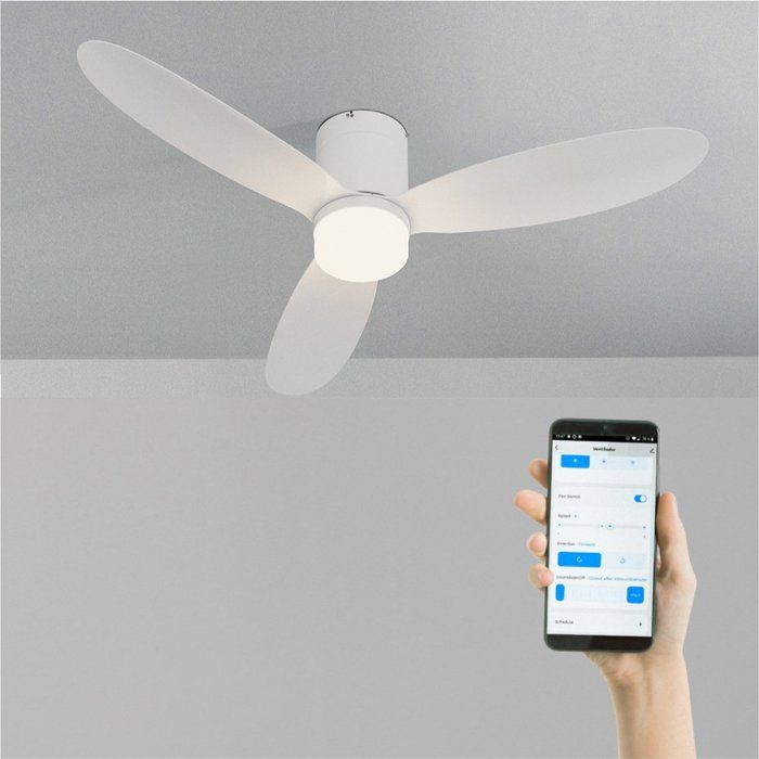 Ventilateur de plafond - Create - WIND LITE - Silencieux - LED - WiFi - Create