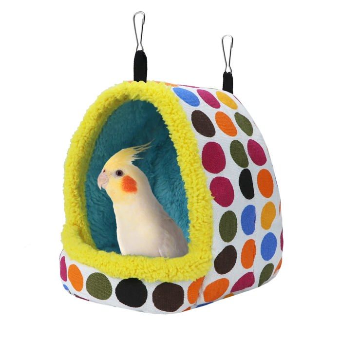 Hamac à suspendre pour perroquet nid nid nid nid animal domestique jouet pour conure inséparable perruche cacatoès (grand)