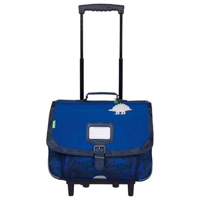 Tanns - Cartable à roulettes 38cm Basile bleu - 13907