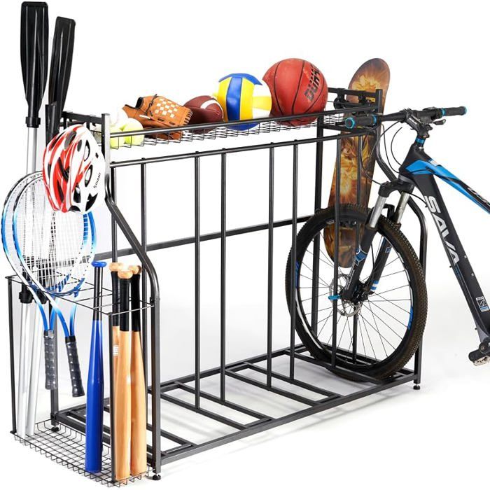 4-Supports Garage Porte-vélos Rangements pour vélos Appartement montagne hybride enfants
