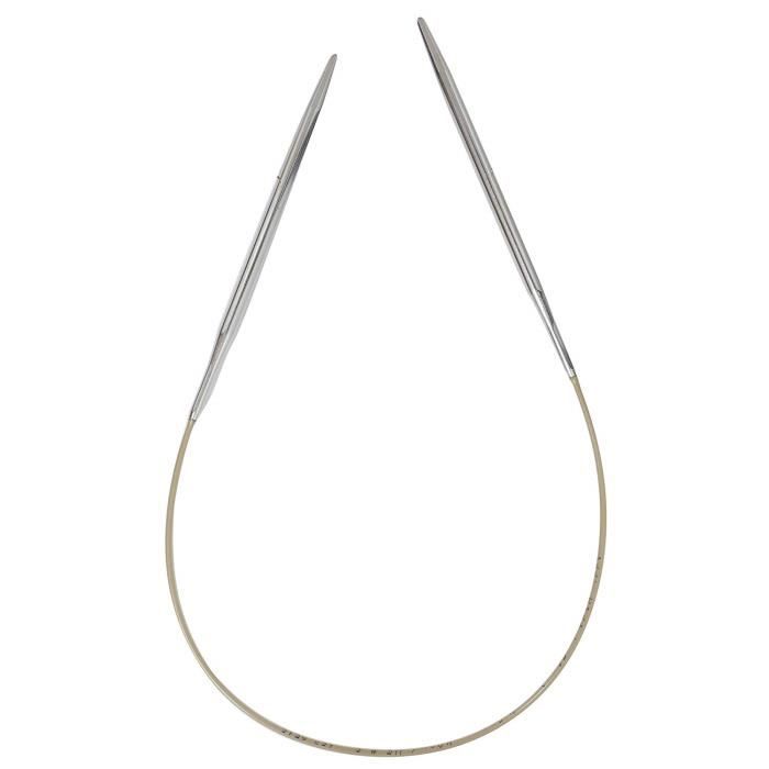 ADDI 405–7 Aiguille Circulaire Champagne 60 Cm, 8 Mm
