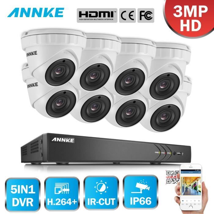 Test du kit de vidéosurveillance ANNKE 1080p : sécurité maximale