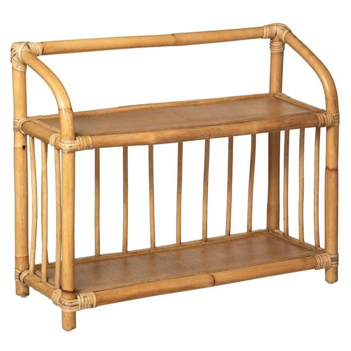 Bibliotheque Basse Rotin Atmosphera Cdiscount Puericulture Eveil Bebe