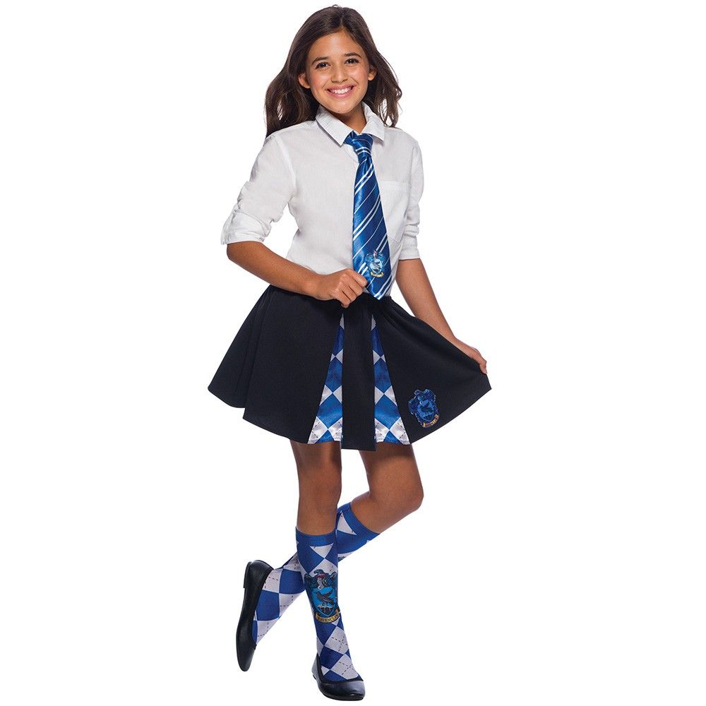 Cravate Serdaigle - RUBIES - Harry Potter - Mixte - A partir de 6 ans - Enfant - Bleu