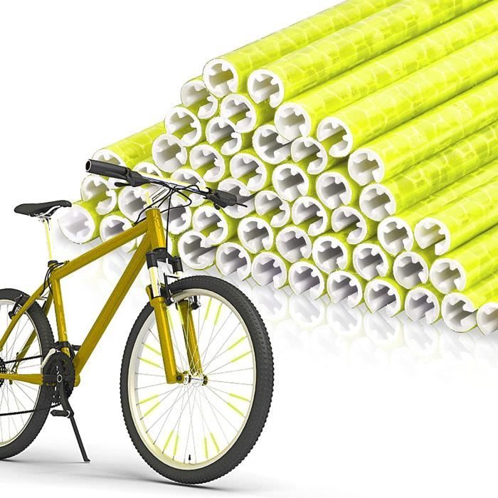 Réflecteurs de Rayons de vélo,48 pièces Lumiere Rayon Velo,5 Couleurs Reflecteur  Rayon Convient à Tous Les Rayons de vélo Stan[462] - Cdiscount Sport