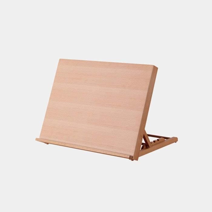 ZXTRYBHD Planche à Dessin De Bureau En Bois A2 A3, Table à Dessin Portable Réglable, Chevalet De Table Pour Peindre Et Esquisser Des Outils De Dessin ( Size : 47x36cm/18.5x14.1in