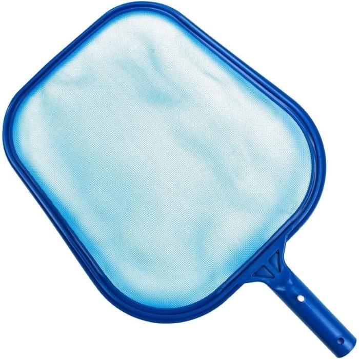 Épuisette Télescopique Pour Piscine - Acier Inoxydable - Longueur 85 Cm - Panier Profond - Pour Nettoyage Ou Pêche - 3