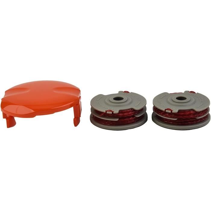 Lot De 4 Bobines De Rechange Pour Débroussailleuse Flymo ET21 Mini Trim ST Fly031 - Fil En Nylon, Compatible Karcher LTR 18-30