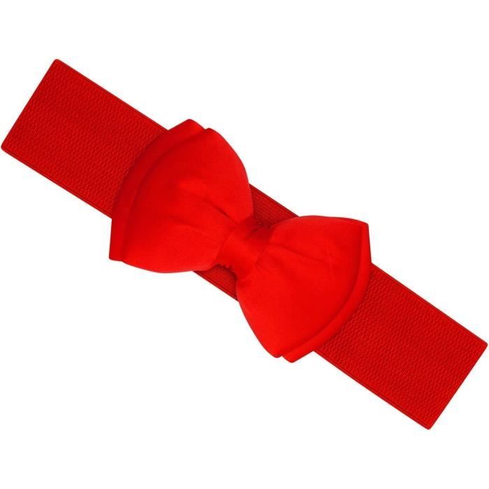 Banned Ceinture Large de Rétro Vintage Élastiquée
