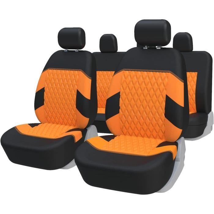 Motor Trend Lot De 2 Coussins De Siège Avant De Voiture – Modèle