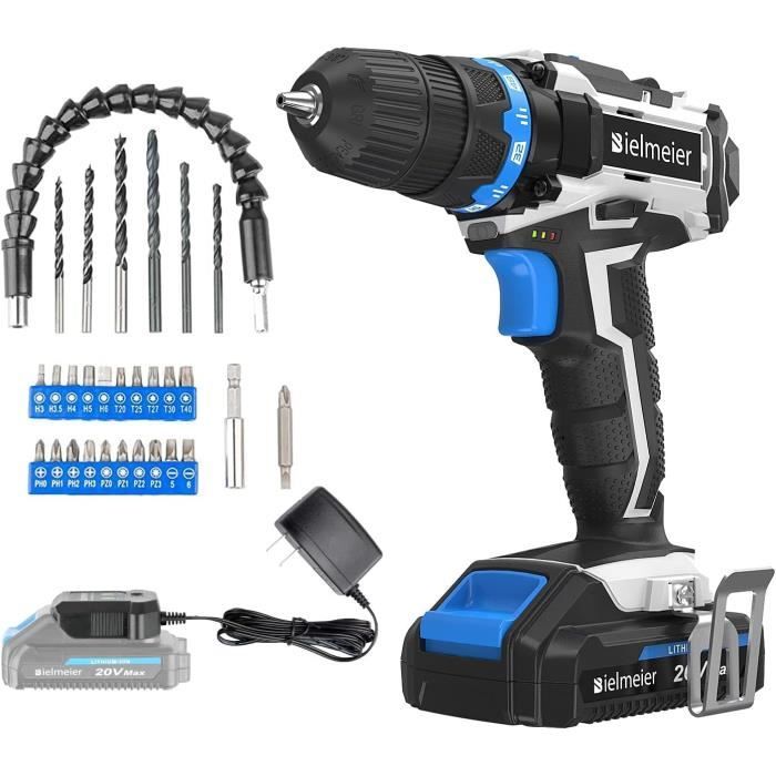 Learning Resources Perceuse Électrique Design & Drill - Outil De Construction Enfant Avec Boulons
