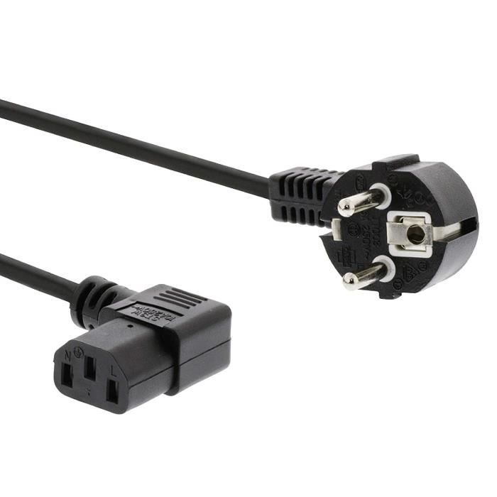 Transition-Connecteur Adaptateur schuko-prise de courant avec interrupteur