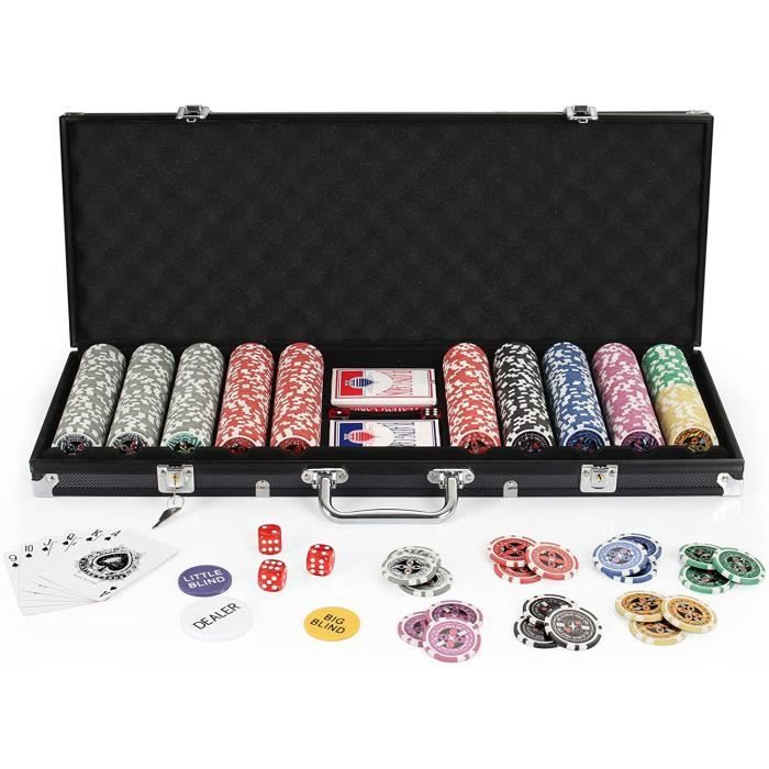 Tactic Games Set Da Poker In Latta - Per Appassionati, Con Istruzioni, Portatile