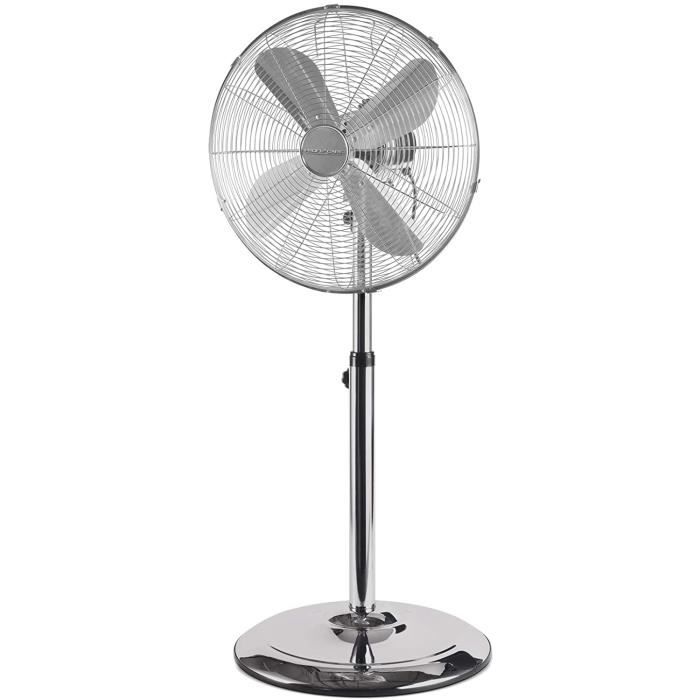 ProfiCare VL 3064 MS inox 40 cm Ventilateur sur pied métallique Chrome - Proficare