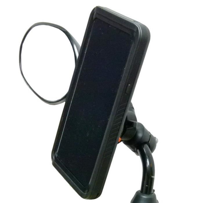 Compact Scooter Mirror mount & TiGRA DRY Case for iPhone SE 2 (2020) (sku 53417)