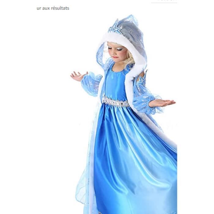 IWFREE Déguisements Princesse Elsa Petites Filles Robe Manches Longues Princesse Reine des Neiges Costume et Accessoires B13 | Votre wishlist sur IWFREE Déguisements Princesse Elsa Petites Filles Robe Manches Longues Princesse Reine des Neiges Costume et Accessoires B13 | Votre wishlist sur