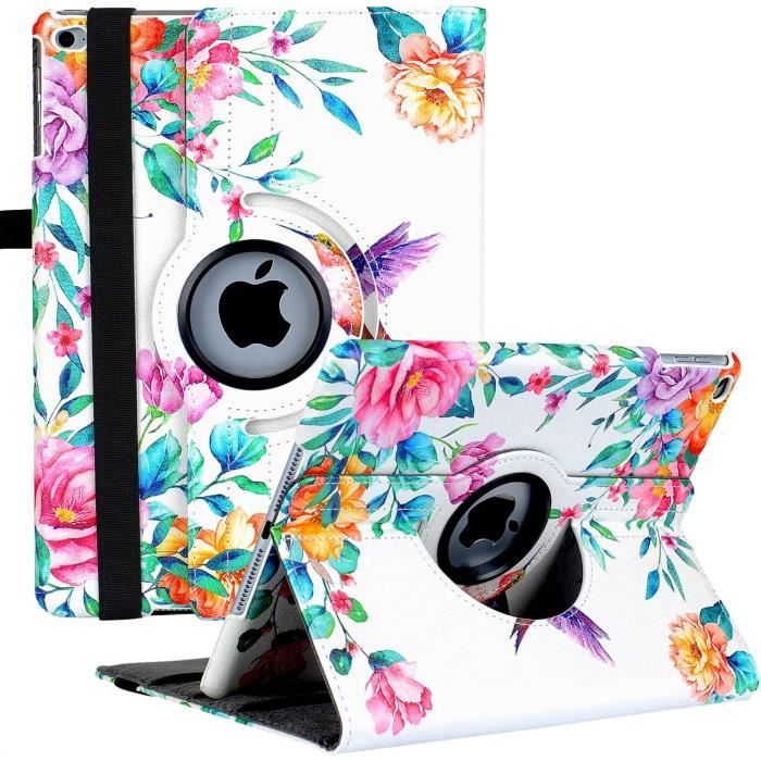 Custodia Cover per iPad 9.7 2018 2017/ iPad Air 2/ iPad Air – 360 Gradi di Rotante Cover Protettiva Case con Funzione di Auto Svegliati/Sonno per iPad 9.7 6/5 Generazione (Olio