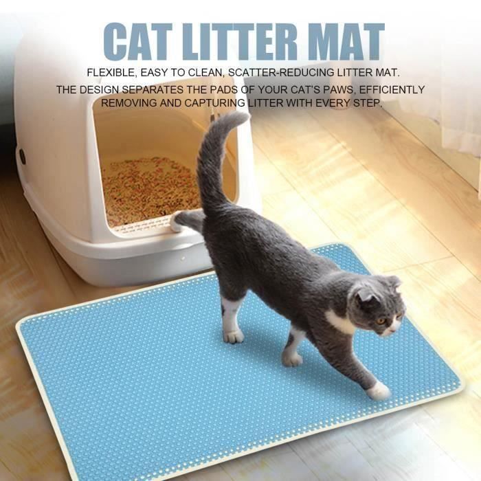 Tapis Litiere Chat Double Couche Trou Etanche Resistance Morsure 90x60cm Ma Cdiscount Tapis Litiere Chat Double Couche Trou Etanche Resistance Morsure 90x60cm Ma Cdiscount