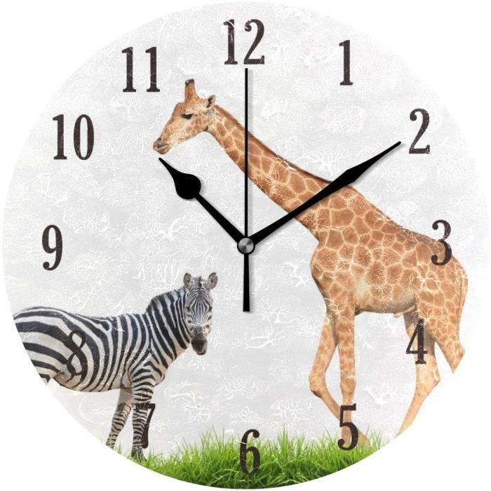 Horloge Murale Ronde à Mouvement Silencieux De 30,5 Cm Pour