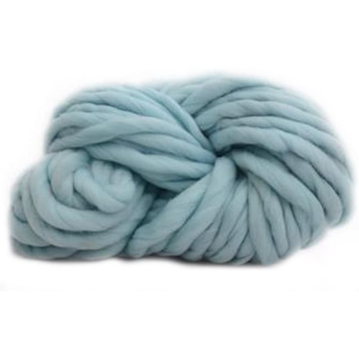 Laine Chenille XXL Bechoanigel Lot 2 Pelotes 500g - Diamètre 20 Mm, Polyester Doux, Pour Couvertures, écharpes