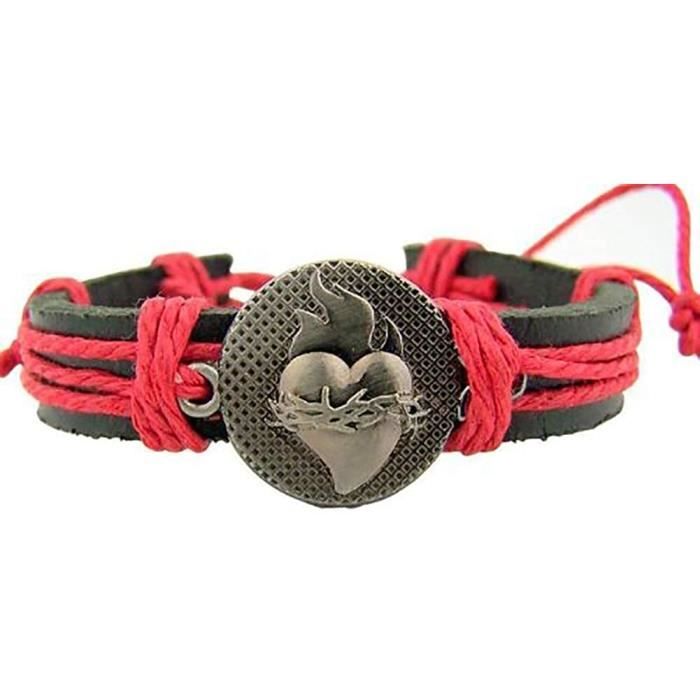 GLSTOY Lot 14 Bracelets Cuir Réglables à Graver - Bracelets DIY Colorés Pour Création