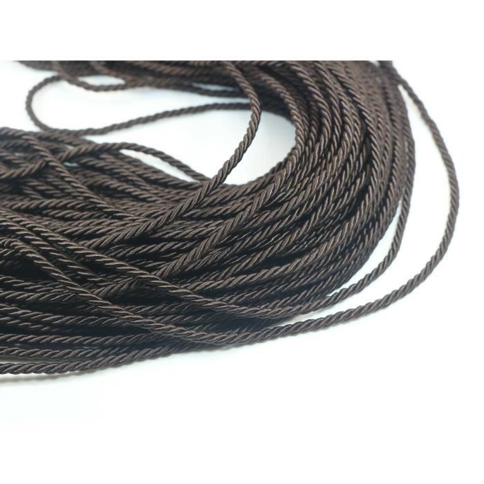 Cordon Polyester Torsadé, | Au Fil Du Temps