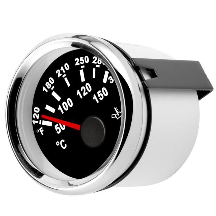 Compteur de Température D'huile, Thermomètre de Jauge de Température D Compteur de Température D'huile, Thermomètre de Jauge de Température D