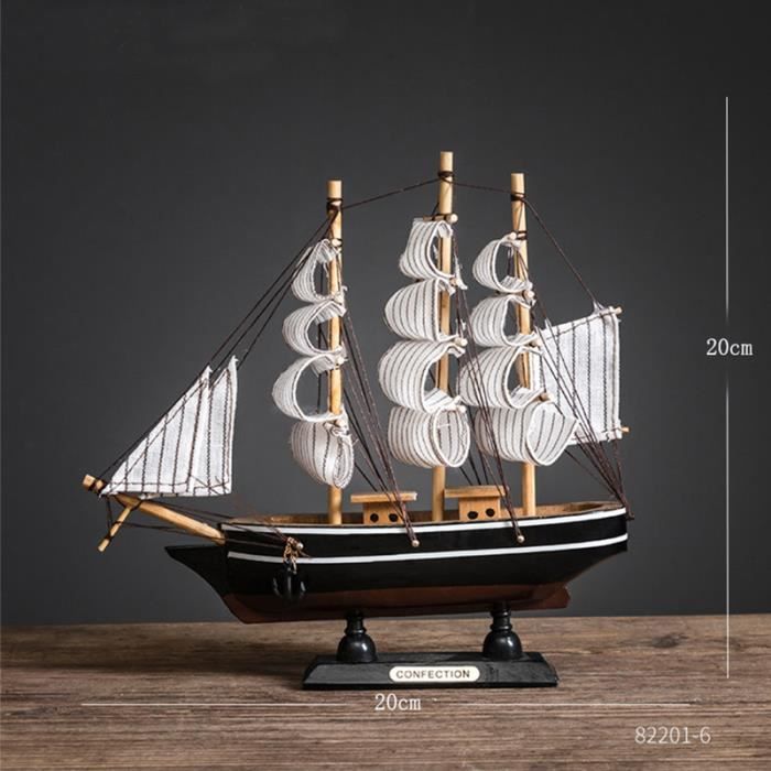 Décoratif Modèle De Voilier, En Bois Cas, Voiles, Des Stands, Couper En Dehors Transparent