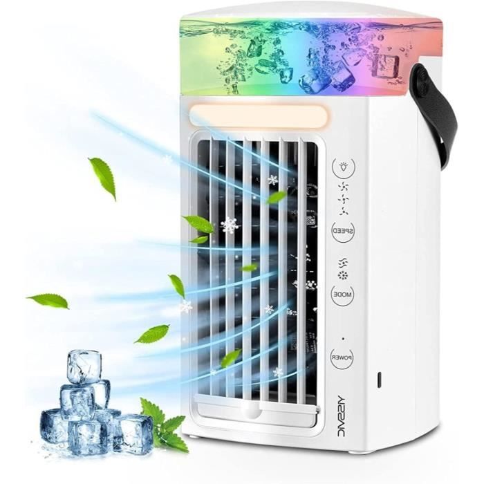 Climatiseur Mini - 3 Niveaux De Puissance Air Conditioner Mobile - 3