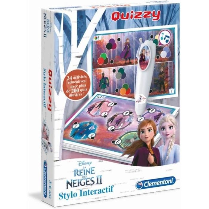 Clementoni - Quizzy - La Reine des Neiges 2 - Cdiscount Jeux - Jouets