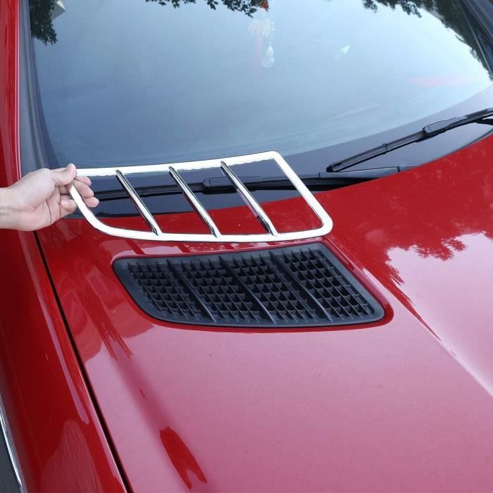 DIYUCAR Cadre décoratif en ABS chromé pour grille d'aération de voiture MB Benz Classe SLK R172 SLK200 250 350 2011-2015