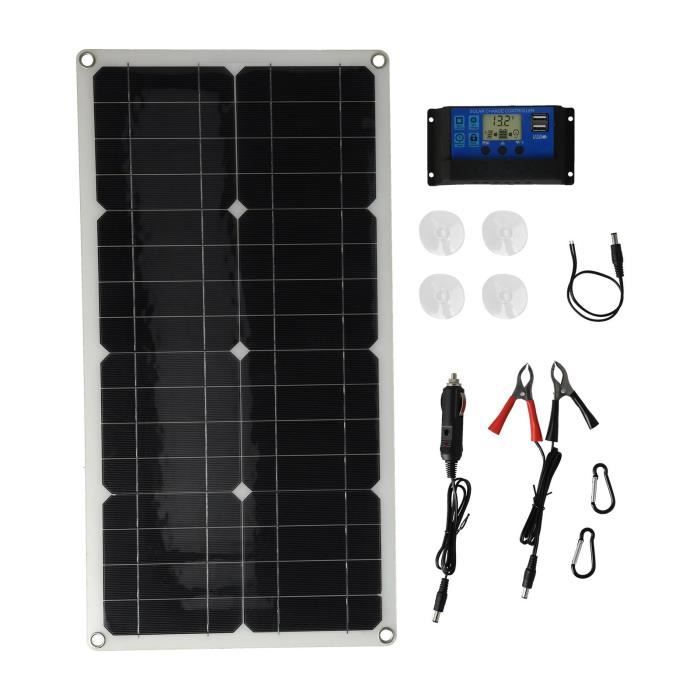 Chargeur batterie auto solaire - Cdiscount