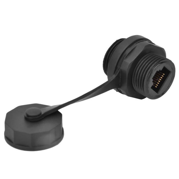 GOTOTOP Connecteur RJ45 étanche Connecteur femelle étanche IP67 RJ45 ...