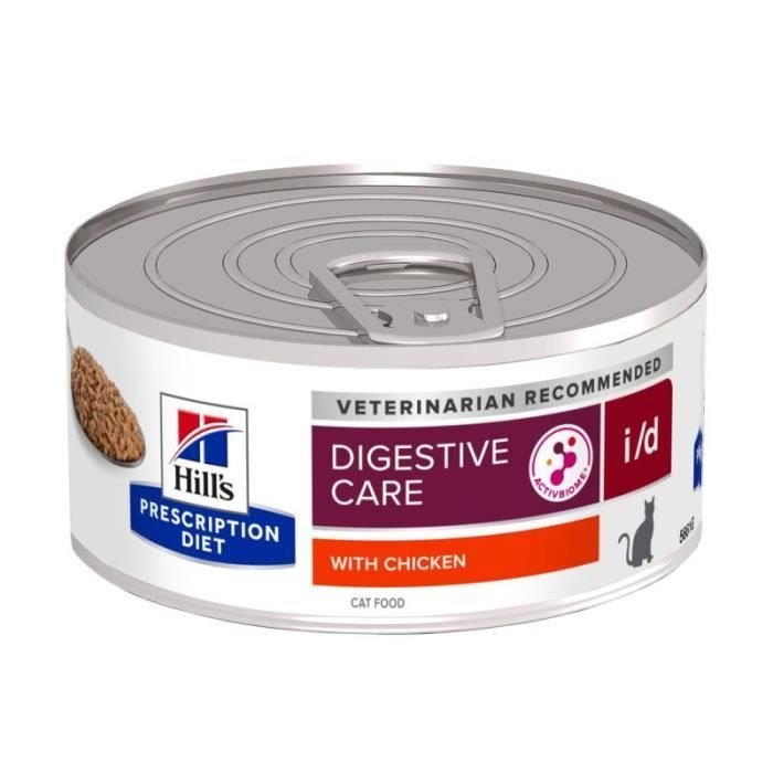Meilleurs prix pour PATEE CHAT ADULT PRESCRIPTION DIETS I/D DIGESTIVE (boite) - HILL'S 24*156 g