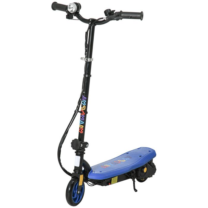 HOMCOM - trottinette électrique - Métal - 75x48x105cm - Bleu