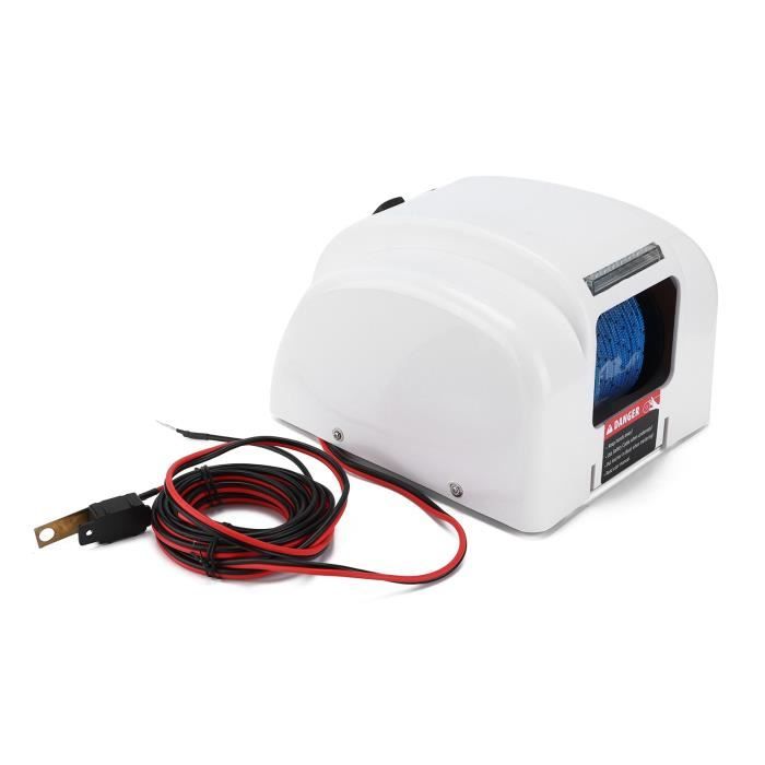 Guindeau Électrique 45 Lbs (20 Kg) Avec Télécommande - Pour Bateaux Rapides, Pêche Et Moteurs - Charge Max 317.5 Kg